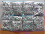 Image of the puzzle 8000, Heye, Berlin, Michael Ryba, Complete, Picture of the bags