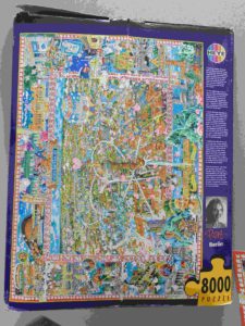 Image of the puzzle 8000, Heye, Berlin, Michael Ryba, Complete, Picture of the box