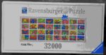 Image of the puzzle 32000, Ravensburger, Double Retrospect, Keith Haring, Sealed Bag, Picture of the box