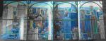 32000, Ravensburger, New York City Window, Sealed Bag, Picture of the poster