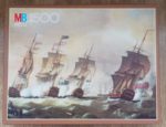 Image of the puzzle 1500, MB, Naval Battle, Thomas Luny, Sealed Bag, Picture of the box