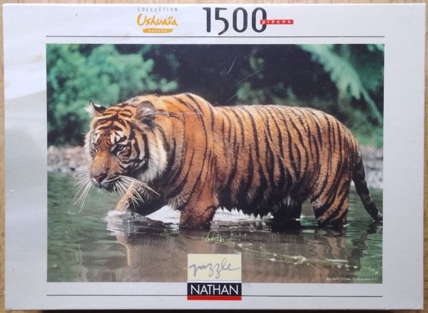 Image of the puzzle 1000, Nathan, Indonesia, Alain Compost, Factory Sealed, Picture of the box