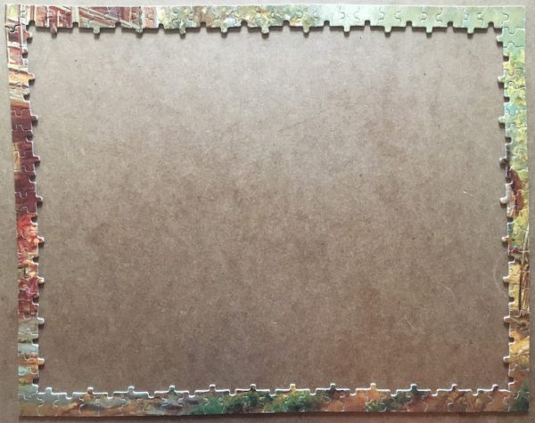 Image of the puzzle 500, Saalfield, Journey's Rest, Complete, Picture of the borders
