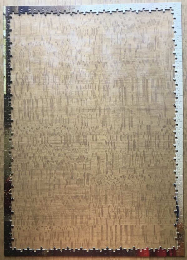 Image of the puzzle 1000, Flamenco, The Milkmaid, by Johanns Vermeer, Complete, Picture of the border pieces