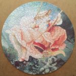 Image of the puzzle 500, Past Times, Cat Masterpieces, by Susan Herbert, Complete, Picture of the puzzle