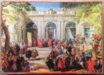 Image of the puzzle 1000, Flamenco, Quirinale, by Giovanni Paolo Panini, Complete, Picture of the box