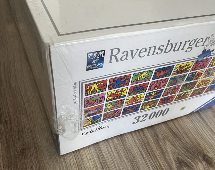 32000, Ravensburger, Double Retrospect, Keith Haring - Rare