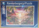 Image of the puzzle 18000, Ravensburger, Paradise Sunset, Factory Sealed, Picture of the box