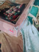 Image of the puzzle 1000, Jumbo, Affectionate Thoughts, by Władysław Czachórski, Complete, Picture of the corner