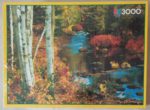 Image of the puzzle 3000, MB, Waterfall, Factory Sealed, Picture of the box