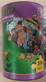 Image of the puzzle 300, Heye, Just Married, Jean-Jacques Loup, Sealed Bag, Picture of the bo