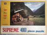 Image of the puzzle 4000, Tower Press, Mountain Hut, Zillertal, Austria, Sealed Bag, Picture of the box