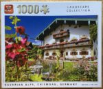 Image of the puzzle 1000, King, Bavarian Alps, Chiemgau, Germany, Complete, Picture of the box