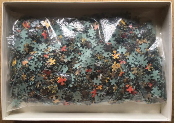 Image of the puzzle 2000, Jumbo, Insel Mainau, Bodensee, Complete, Picture of the bag