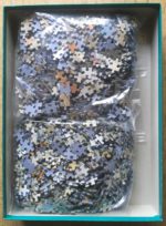 Image of the puzzle 1000×2, Jumbo, Magic Lantern in the Living Room & Copper Ko, by Anton Pieck, Complete, Picture of the bag