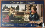Image of the puzzle 13200, Clementoni, The Annunciation, Leonardo a Vinci, Sealed Bag, Picture of the box