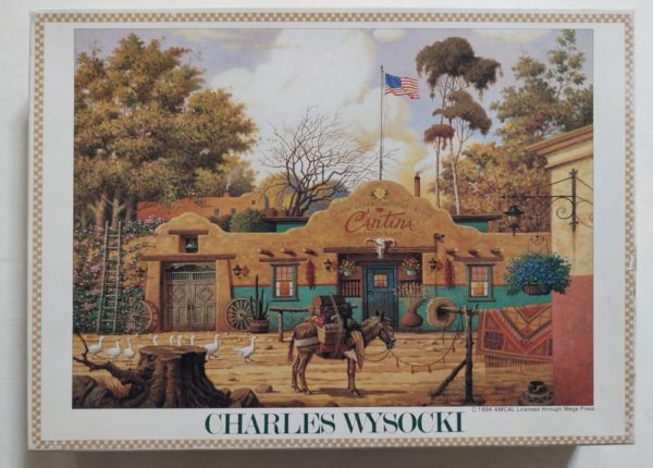 Image of the puzzle 750, Yanoman, Sunday Morning Stroll, Charles Wysocki, Complete, Picture of the box