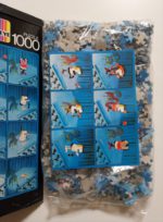 Image of the puzzle 1000, Heye, Striptease, Guillermo Mordillo, Sealed Bag, Picture of the contents