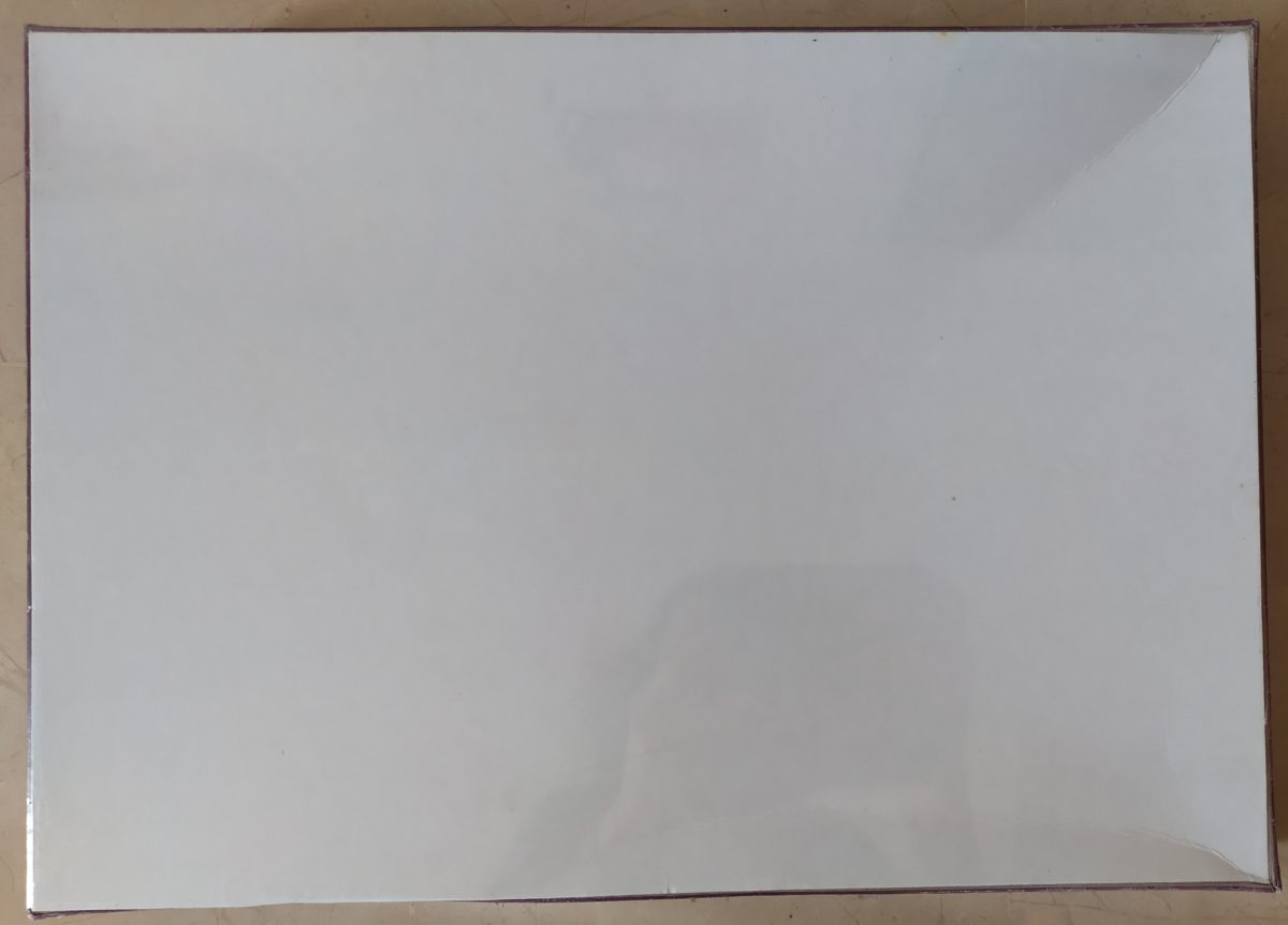 Image of the puzzle Image of the puzzle 2000, Fame, The Game of Cards, Raffaello Sorbi, Factory Sealed, Picture of the back