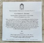 Image of the puzzle 500, Cranham, Gathering Roses, by Robert James Gordon, Complete, Picture of the back