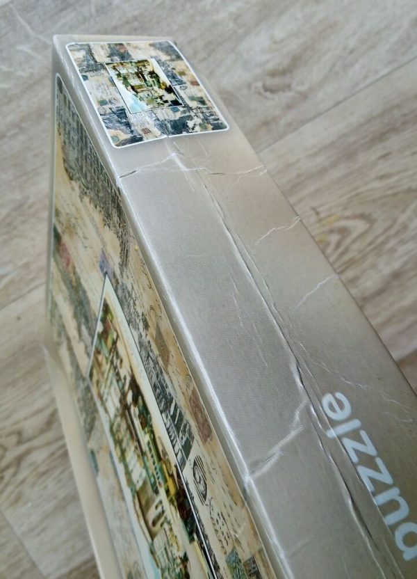Image of the puzzle 500, Jumbo, Postcard from Paris, Miles Graff, Complete, Picture of the side