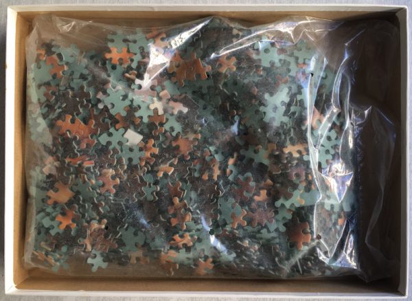 Image of the puzzle 750, Clementoni, The Taxicab, Sealed Bag, Picture of the bag