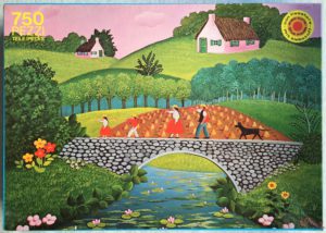 Image of the puzzle 750, Clementoni, To Work, Piato, Complete, Picture of the box