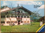 Image of the puzzle 1500, Ravensburger, Farmhouse, Incomplete, Picture of the box