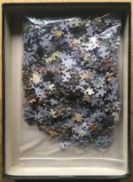 Image of the puzzle 1000, Schmidt, The Mountain Chapel, Seasons, by Thomas Kinkade, Complete, Picture of the bag