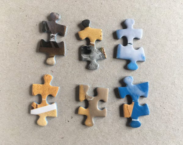 Image of the puzzle 1000, Nathan, Monuments du Monde, Complete, Picture of the pieces