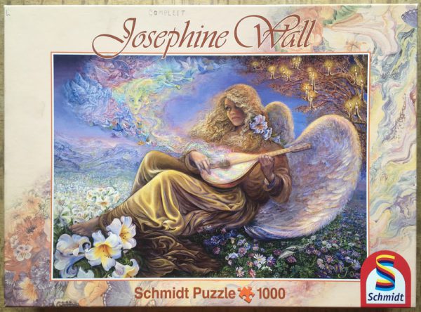 Image of the puzzle 1000, Schmidt, Angel Melodies, by Josephine Wall, Complete, Picture of the box