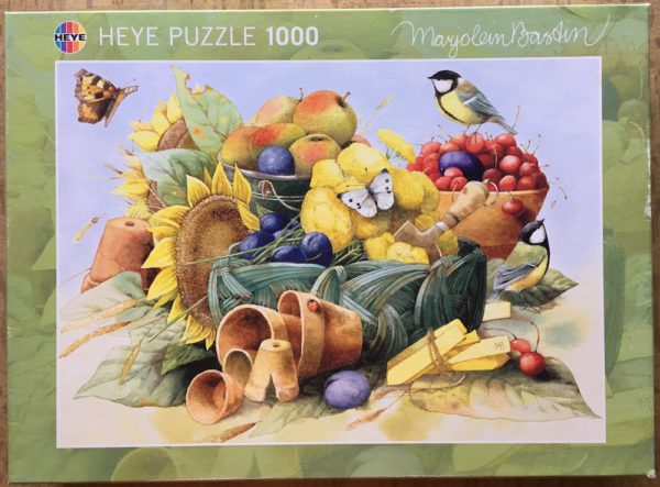 Image of the puzzle 1000, Heye, Gifts from Mother Nature, by Marjolein Bastin, Complete, Picture of the box