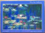 Image of the puzzle 1000, Gifted Stationery, Water Lilies, by Claude Monet, Complete, Picture of the box