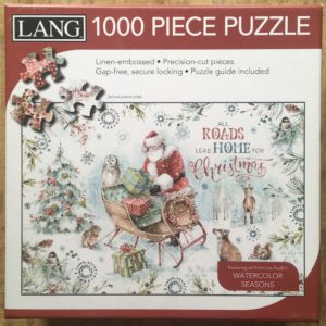 Image of the puzzle 1000, Lang, Magical Holidays, by Lisa Audit, Complete, Picture of the box