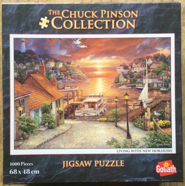 Image of the puzzle 1000, Goliath, Living with New Horizons, by Chuck Pinson, Complete, Picture of the box