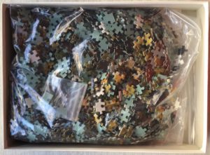 Image of the puzzle 1500, Ravensburger, A Summer's Day, by Jacobus Nicolaas Tjarda, Complete, Picture of the bag