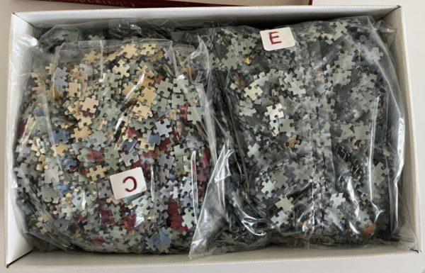Image of the puzzle 13200, Clementoni, Sacred and Profane Love, by Titian, Sealed Bag, Picture of the bag
