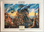Image of the puzzle 6000, Nathan, The Tower of Babel, by Gabor Szittya, Sealed Bag, Picture of the box