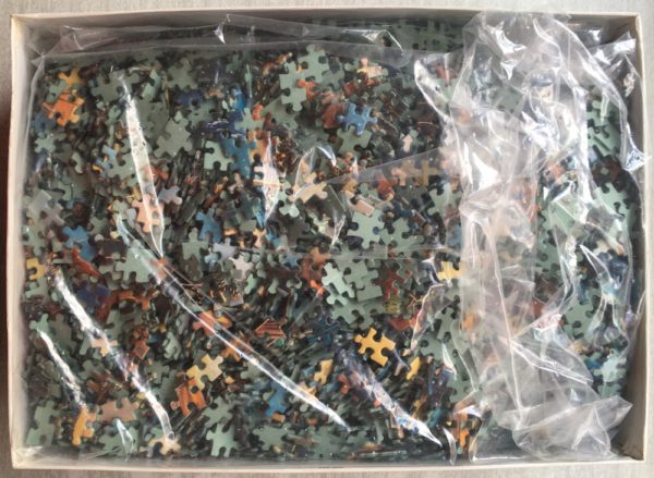 Image of the puzzle 6000, Nathan, The Tower of Babel, by Gabor Szittya, Sealed Bag, Picture of the bag