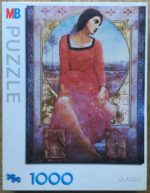 Image of the puzzle 1000, MB, Donna Velata, by Richard Franklin, Sealed Bag, Picture of the box
