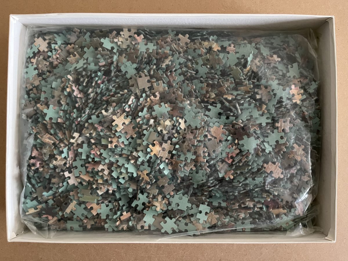 Image of the puzzle Image of the puzzle 3000, Ravensburger, Against the Spanish Armada, by Aert Anthonisz, Sealed Bag, Picture of the bag