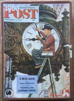 Image of the puzzle 1000, Nathan, The Clock Mender, Norman Rockwell, Complete, Picture of the box