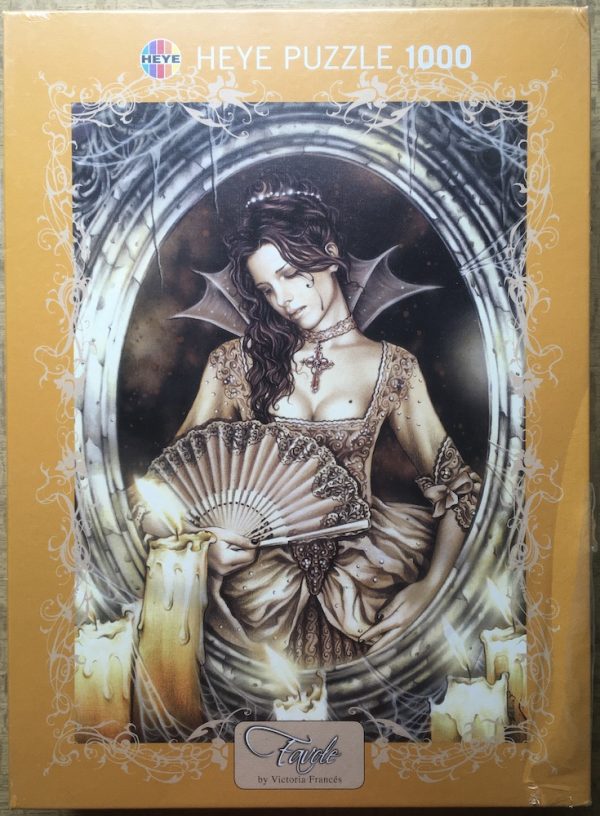 Image of the puzzle 1000, Heye, Portrait, by Victoria Francés, Factory Sealed, Picture of the box