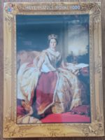 Image of the puzzle 1000, Heye, Victoria, by Franz Xaver Winterhalter, Factory Sealed, Picture of the box