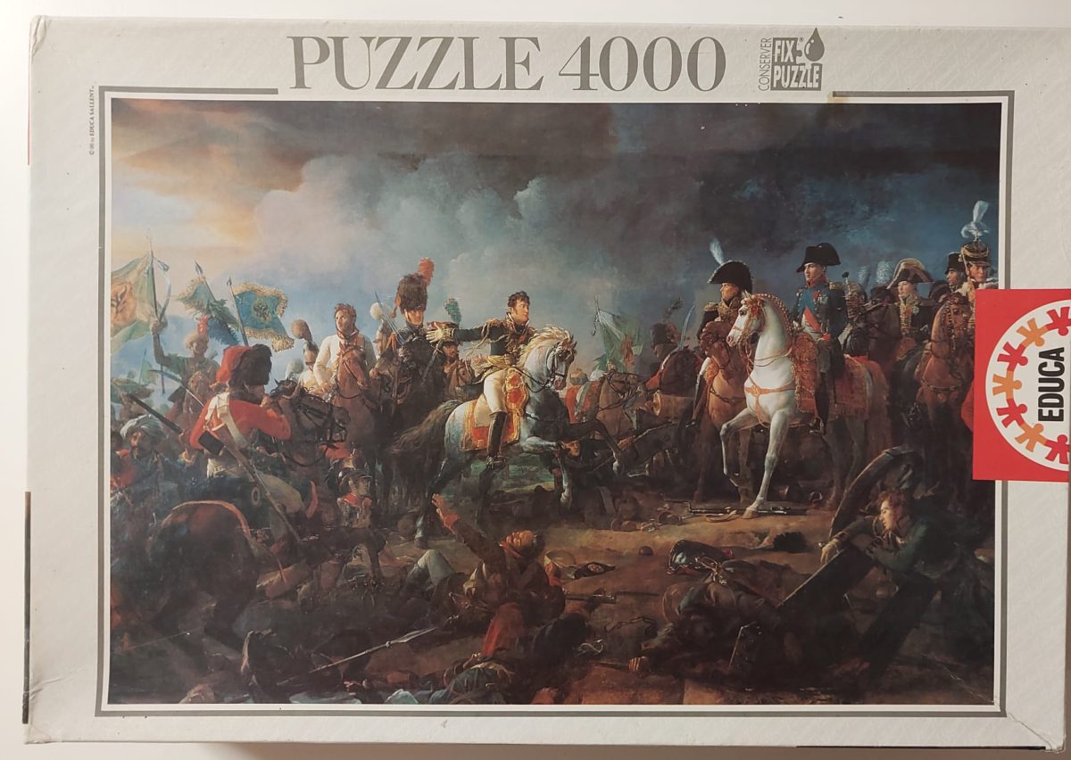 4000, Educa, The Battle of Austerlitz, François Gérard, Sealed Bag, Listed by Vanesa Image of the puzzle 4000, Educa, The Battle of Austerlitz, François Gérard, Sealed Bag, Picture of the box
