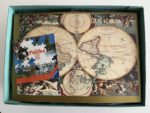 Image of the puzzle 18000, Ravensburger, Historical World Maps, Sealed Bag, Picture of the contents