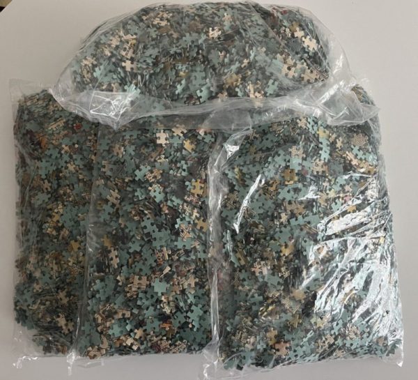 Image of the puzzle 18000, Ravensburger, Historical World Maps, Sealed Bag, Picture of the bag