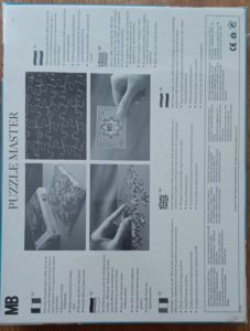 Image of the puzzle 1000, MB, The Swing, by Pierre-Auguste Renoir, Factory Sealed, Picture of the back