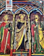 Image of the puzzle 1000, MB, Wood Carving, Ort Margen, Tirol, Complete, PIcture of the box