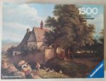 Image of the puzzle 1500, Ravensburger, The Church at Graupen, Adrian Ludwig Richter, Sealed Bag, Picture of the box